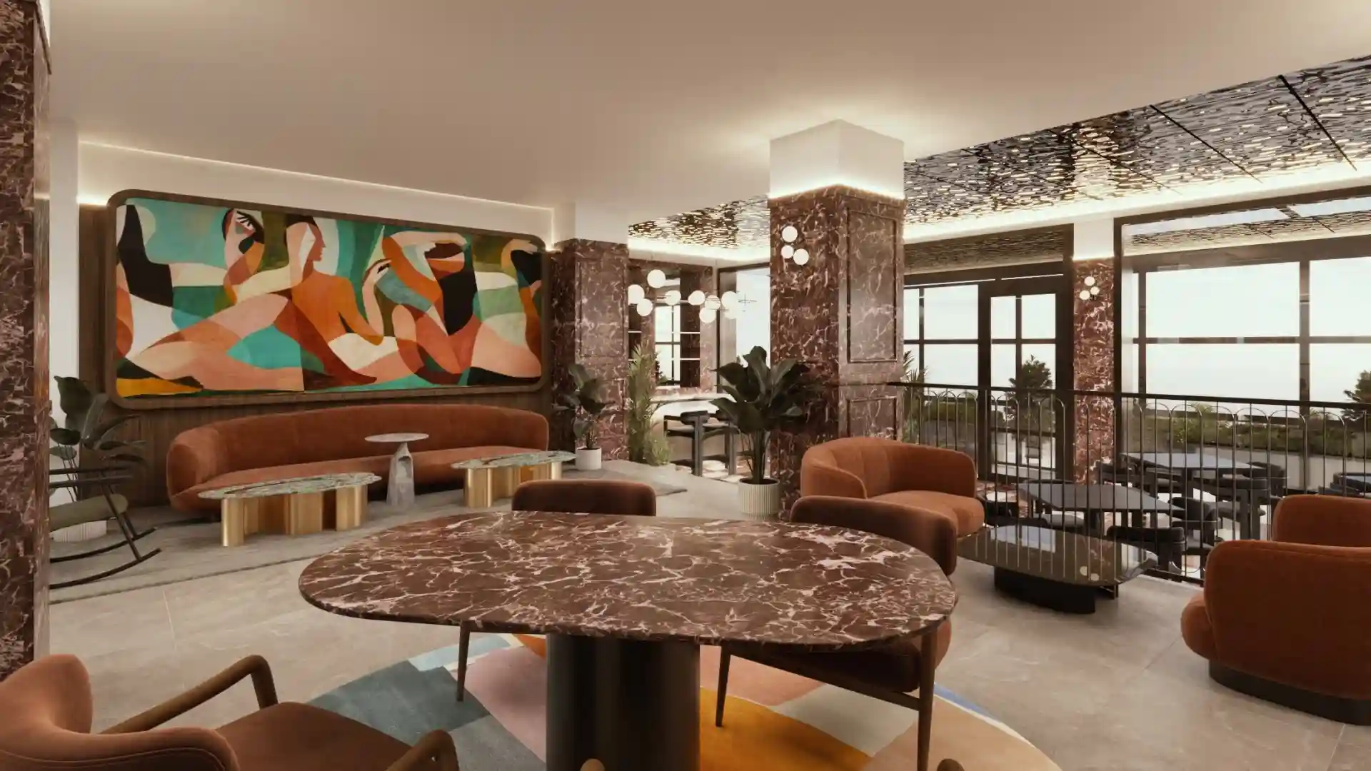 Leonardo Boutique Hotel Venetian Nicosia - בר הלובי